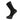 Li-Ning Long Stripe Black Sock