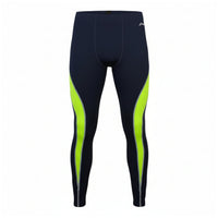 Li-Ning collant de course Lime Stripe