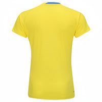 Badminton T-shirt - Li-Ning Defense Yellow Women - SportYouUp Danmark