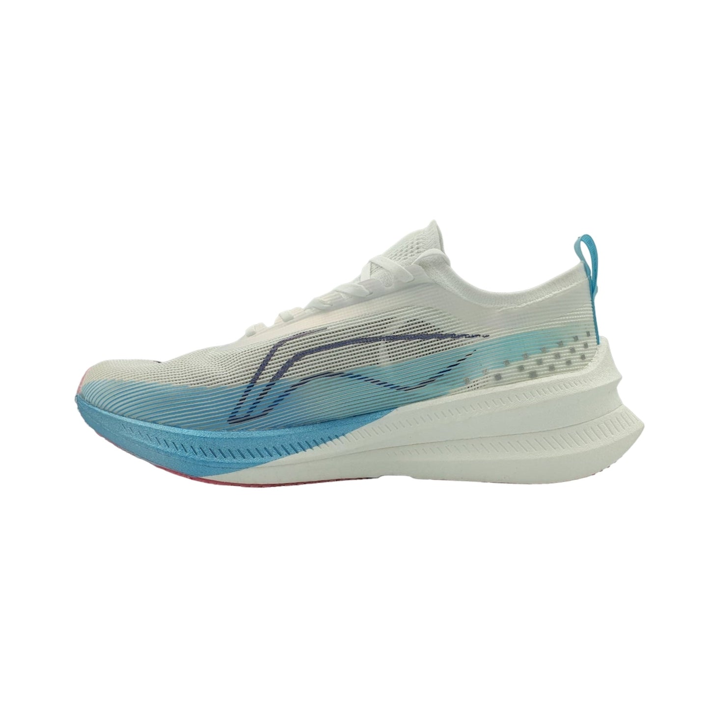 MEN'S Running Shoes - Elite White/Pink