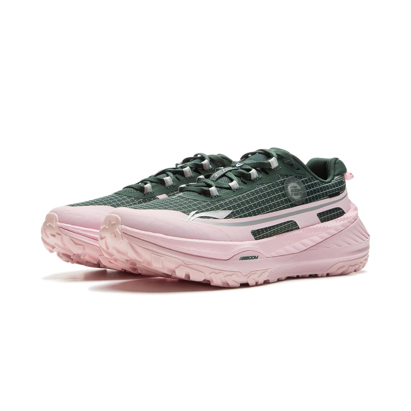 Li-Ning Trail Dilu V2 Dark Green/Pink Women's