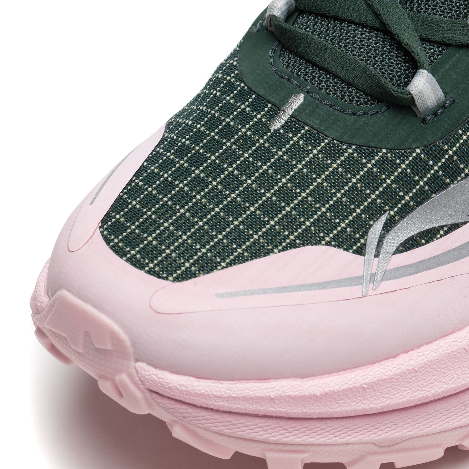 Li-Ning Trail Dilu V2 Dark Green/Pink Women's