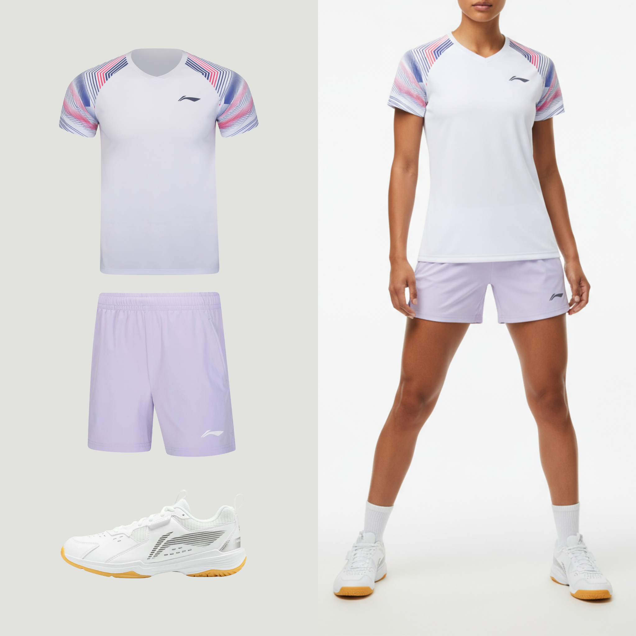 Li-Ning Smooth Clove Purple Women