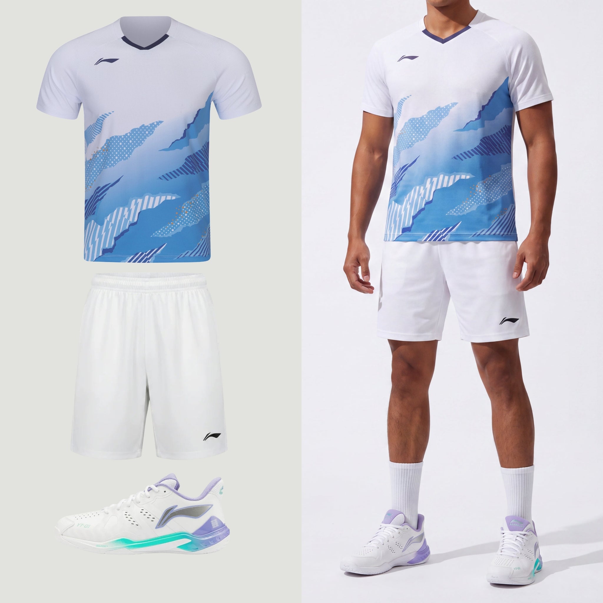Li-Ning Valley blanc unisexe
