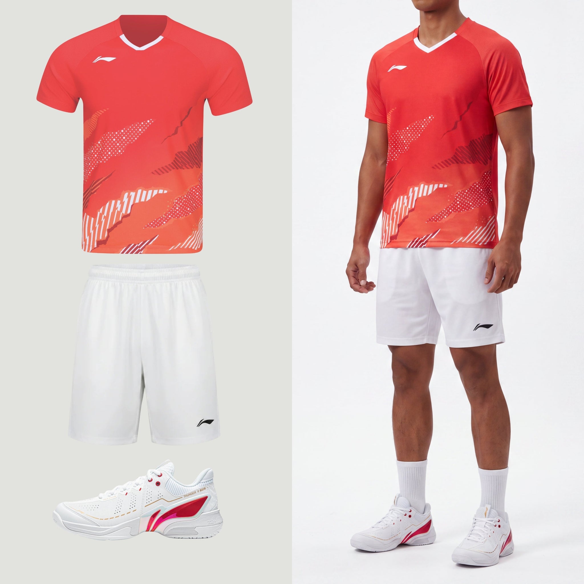 Li-Ning Valley rouge unisexe