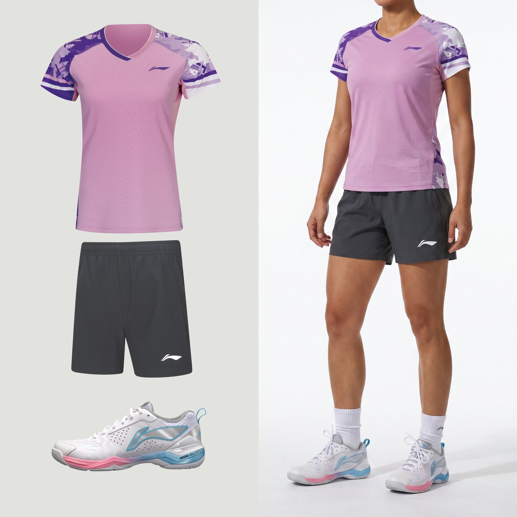Li-Ning Global Light Purple Women's