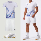 Li-Ning Wave Stripes blanc unisexe
