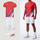 Li-Ning Wave Stripes rouge unisexe