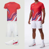 Li-Ning Wave Stripes rouge unisexe