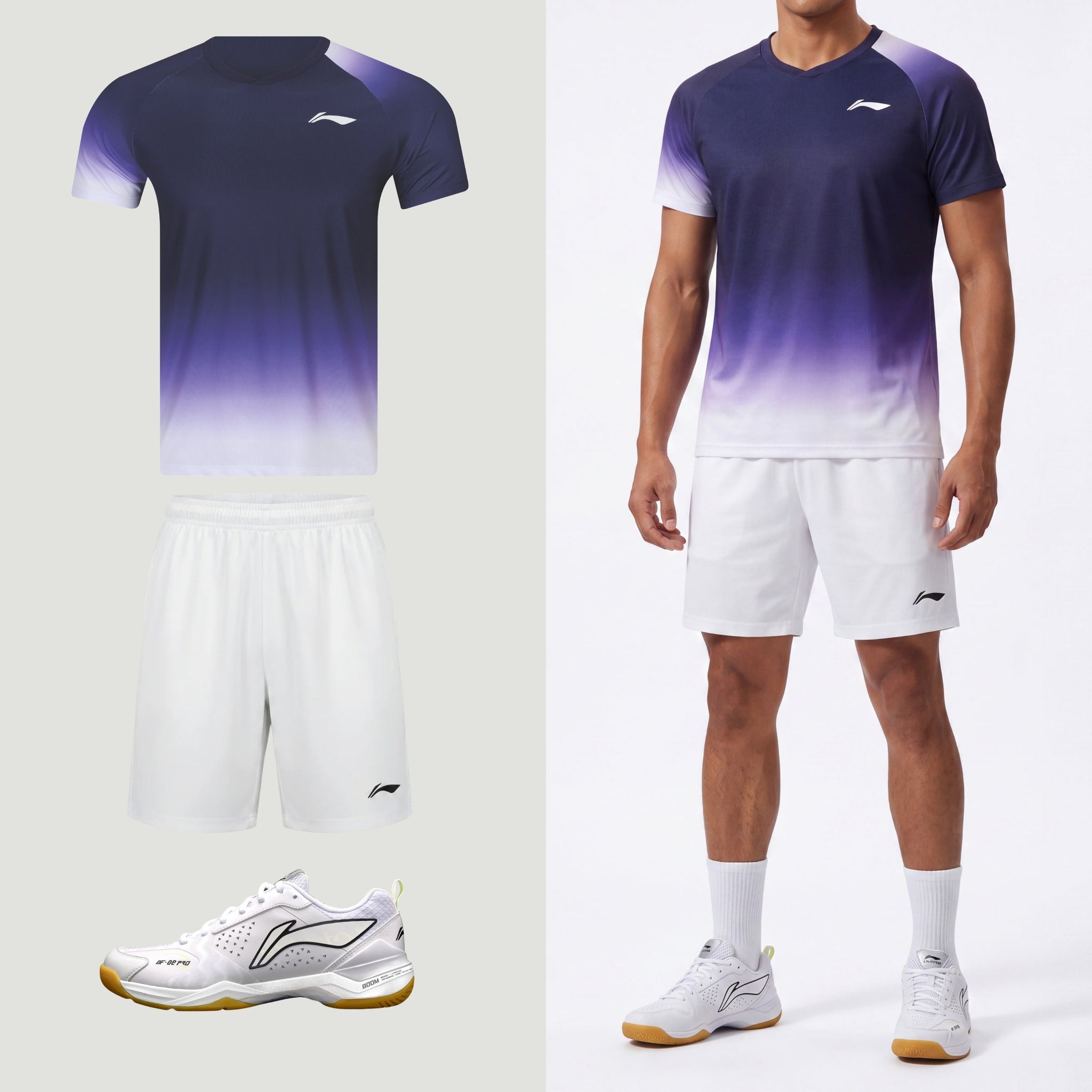 Li-Ning Violet Storm unisexe