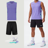 Débardeur Li-Ning Polar Stripes violet