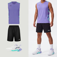 Débardeur Li-Ning Polar Stripes violet