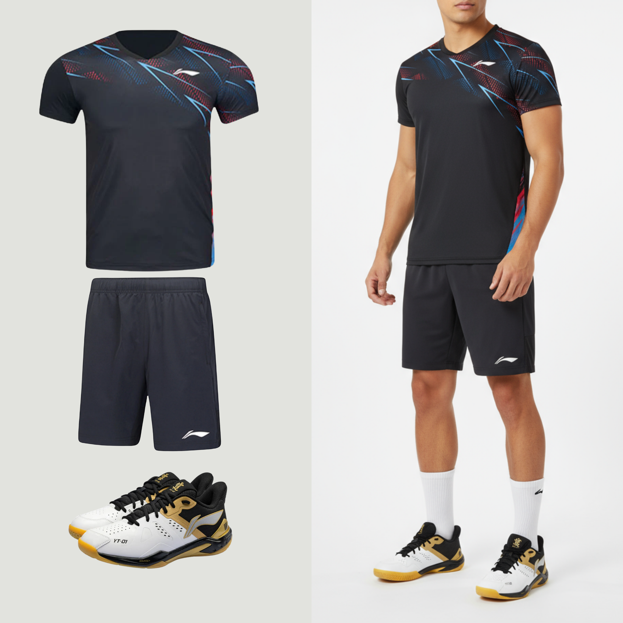 Li-Ning Champion Black Unisex