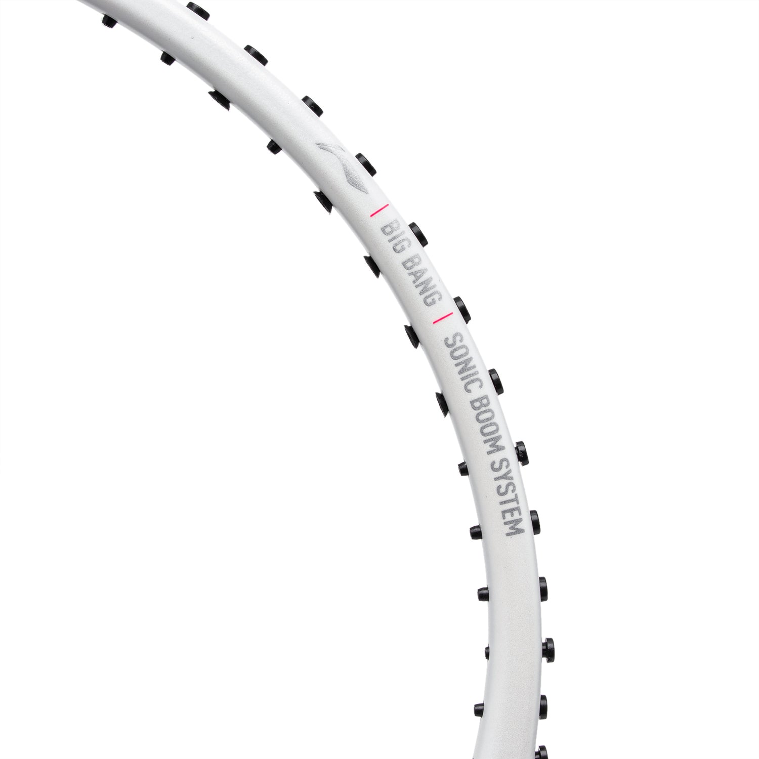Badminton ketcher - Li-Ning AXForce Big Bang White - SportYouUp Danmark