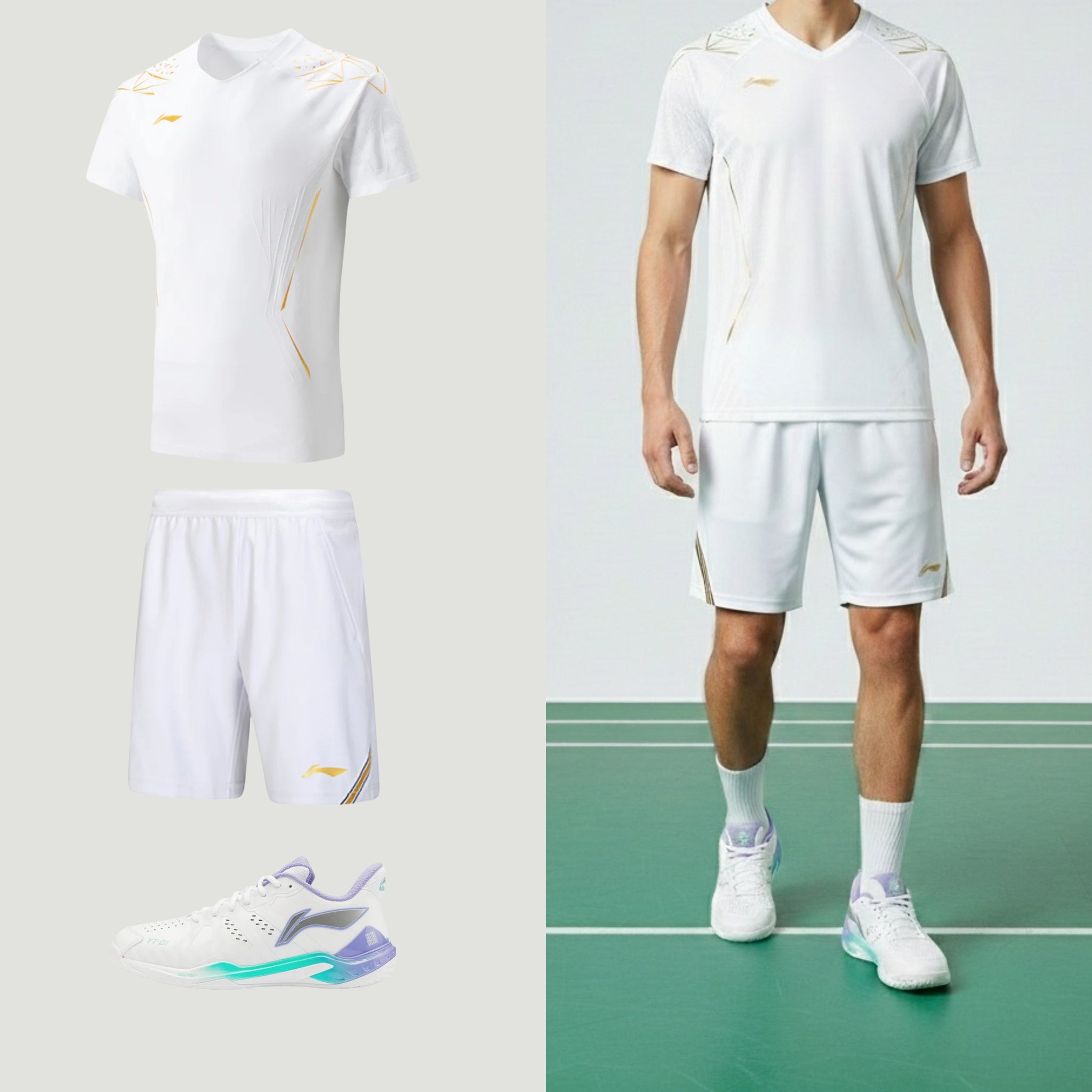 Li-Ning International New White Unisex