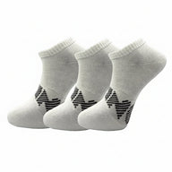 Li-Ning Ankle Footie White 3-pack