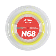 Badminton strenge - Li-Ning N68 Yellow 200m - SportYouUp Danmark