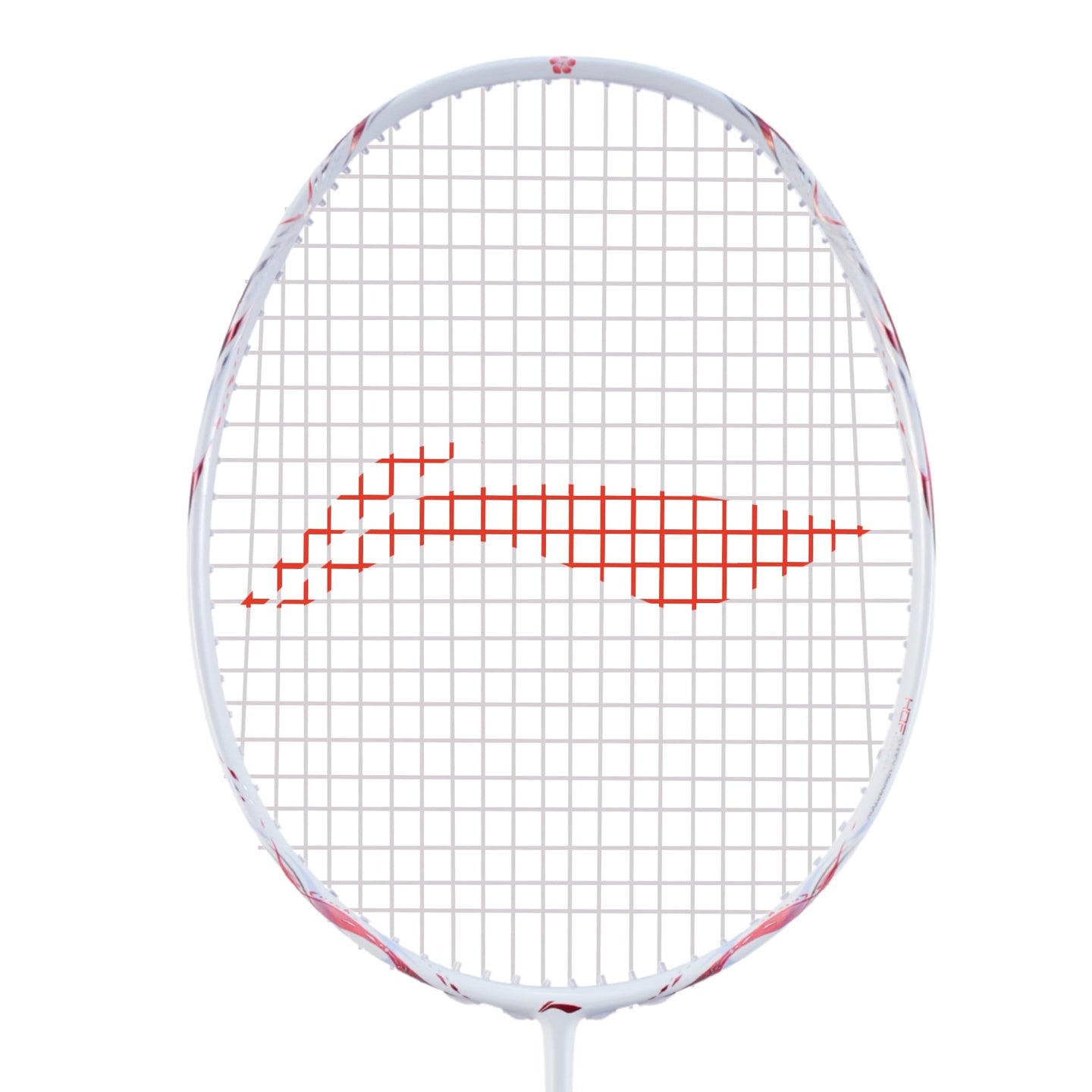 Li-Ning Bladex 800 ketcher hoved med rød grafik og letvægtsdesign til hurtigere sving.