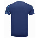 Badminton T-shirt - Li-Ning Champion Blue Unisex - SportYouUp Danmark