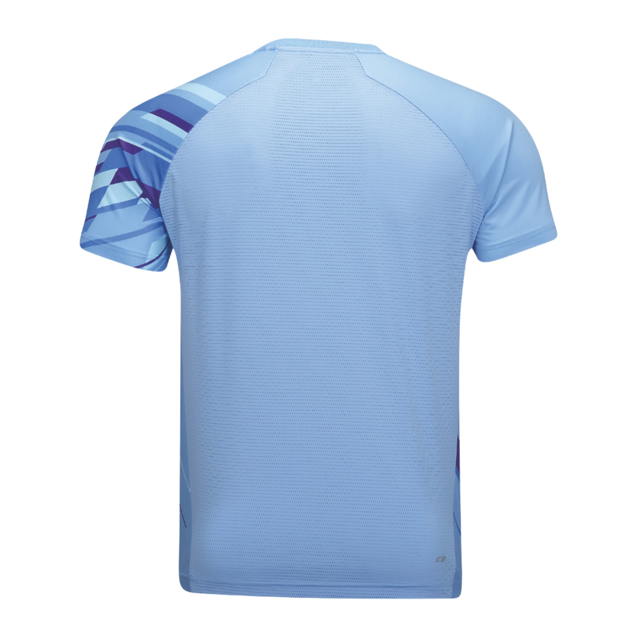 Badminton T-shirt - Li-Ning Brush Light Blue Unisex - SportYouUp Danmark
