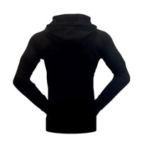 Badminton træningsdragter - Li-Ning Club Black Zip Hoodie Unisex - SportYouUp Danmark