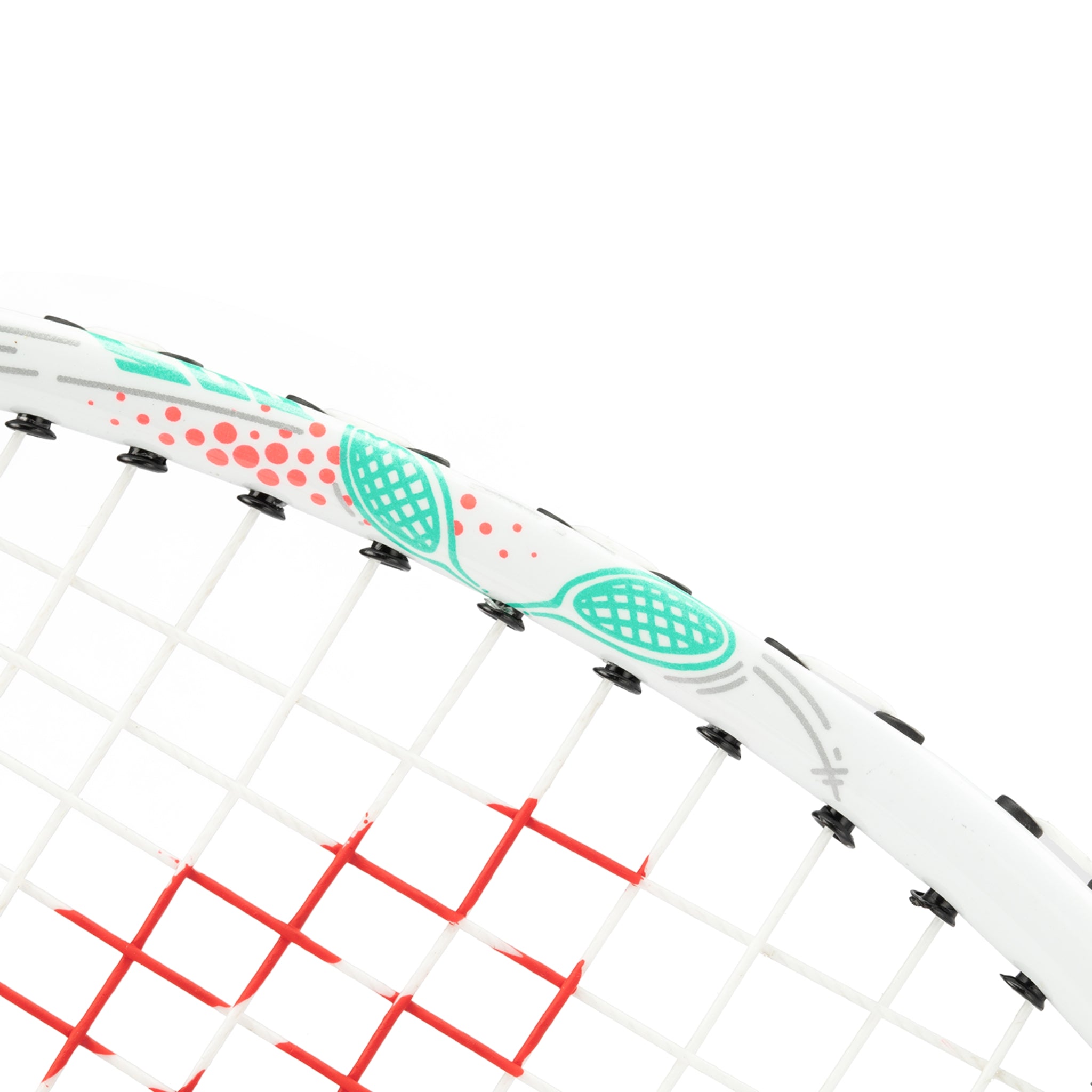 Badmintonketcher - Li-Ning AXForce Kids Play White - SportYouUp Danmark
